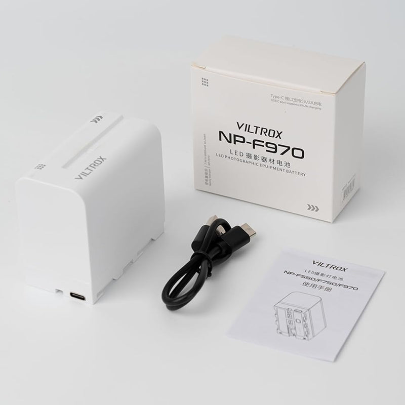 Viltrox NP-F970 NP-Fシリーズ交換バッテリー