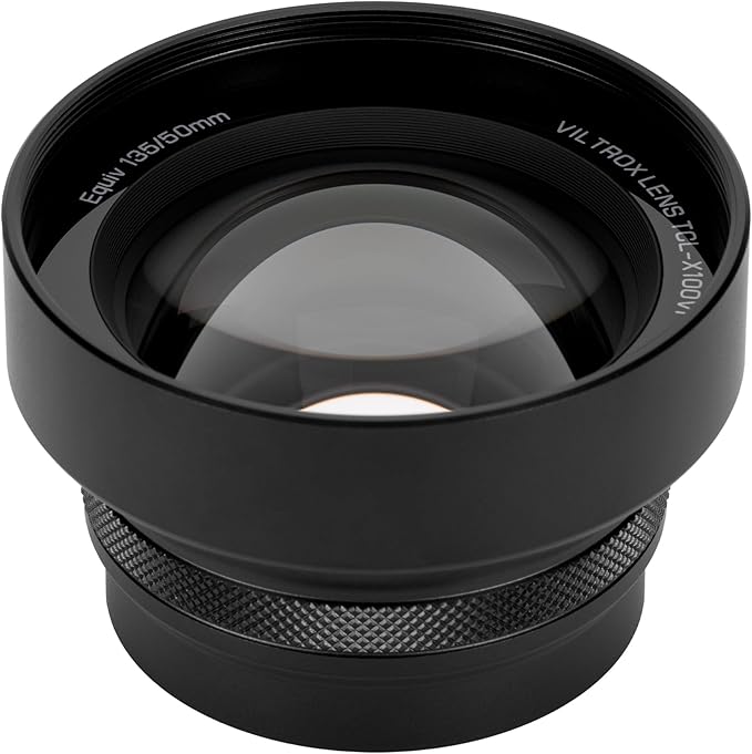 VILTROX 1.4× テレコンバージョンレンズ FUJIFILM X100用 望遠コンバージョンレンズ 49mm専用設計 富士フイルム X100VI/X100V/X100F 対応  TCL-X100VI