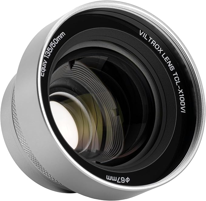 VILTROX 1.4× テレコンバージョンレンズ FUJIFILM X100用 望遠コンバージョンレンズ 49mm専用設計 富士フイルム X100VI/X100V/X100F 対応  TCL-X100VI