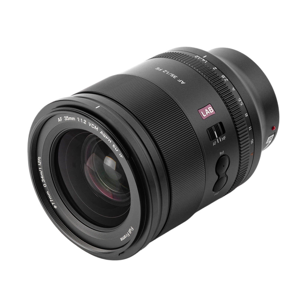 VILTROX AF 35mm F1.2 FE LAB(NO LCD) レンズ ソニー EマウントHyperVCMモーター 大口径f/1.2 フルサイズ Sony αカメラに対応 交換レンズ シンプル設計 ディスプレイ非搭載