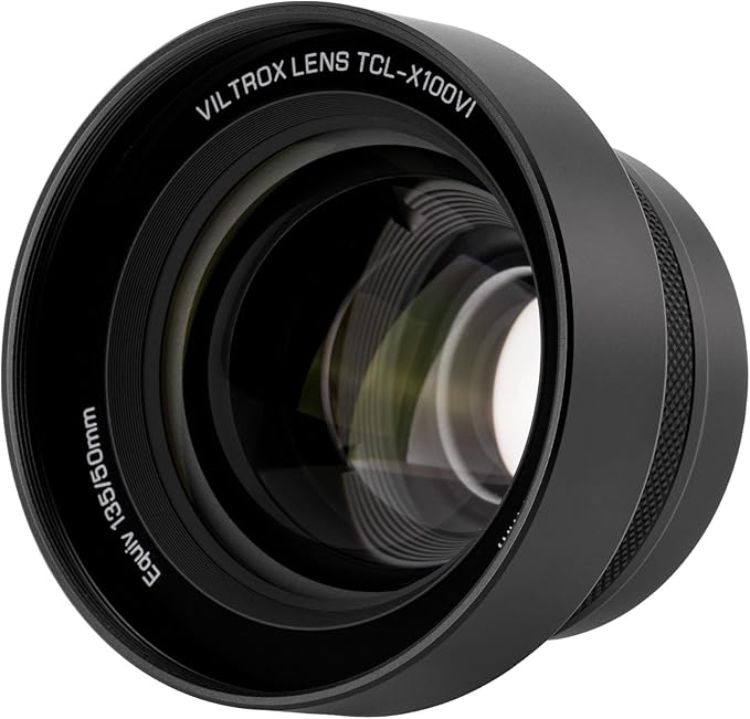 VILTROX 1.4× テレコンバージョンレンズ FUJIFILM X100用 望遠コンバージョンレンズ 49mm専用設計 富士フイルム X100VI/X100V/X100F 対応  TCL-X100VI