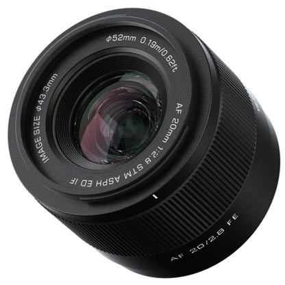 Viltrox AF 20mm F2.8 Full Frame Lens For Sony E - Mount - Viltrox Storecamera lens