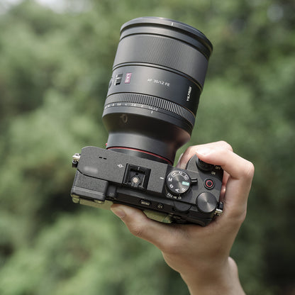 VILTROX AF 35mm F1.2 FE LAB(NO LCD) レンズ ソニー EマウントHyperVCMモーター 大口径f/1.2 フルサイズ Sony αカメラに対応 交換レンズ シンプル設計 ディスプレイ非搭載