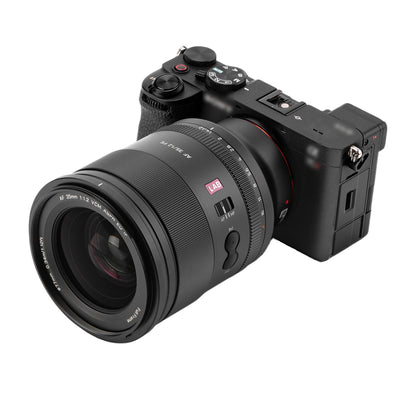 VILTROX AF 35mm F1.2 FE LAB(NO LCD) レンズ ソニー EマウントHyperVCMモーター 大口径f/1.2 フルサイズ Sony αカメラに対応 交換レンズ シンプル設計 ディスプレイ非搭載
