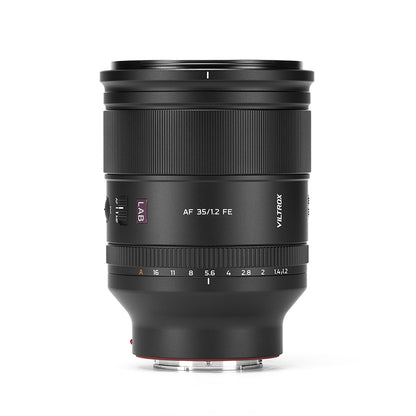 VILTROX AF 35mm F1.2 FE LAB(NO LCD) レンズ ソニー EマウントHyperVCMモーター 大口径f/1.2 フルサイズ Sony αカメラに対応 交換レンズ シンプル設計 ディスプレイ非搭載