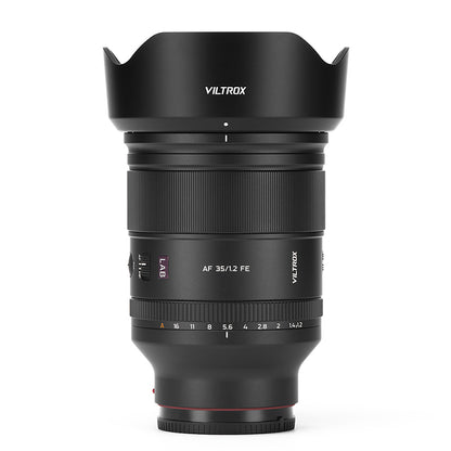 VILTROX AF 35mm F1.2 FE LAB(NO LCD) レンズ ソニー EマウントHyperVCMモーター 大口径f/1.2 フルサイズ Sony αカメラに対応 交換レンズ シンプル設計 ディスプレイ非搭載