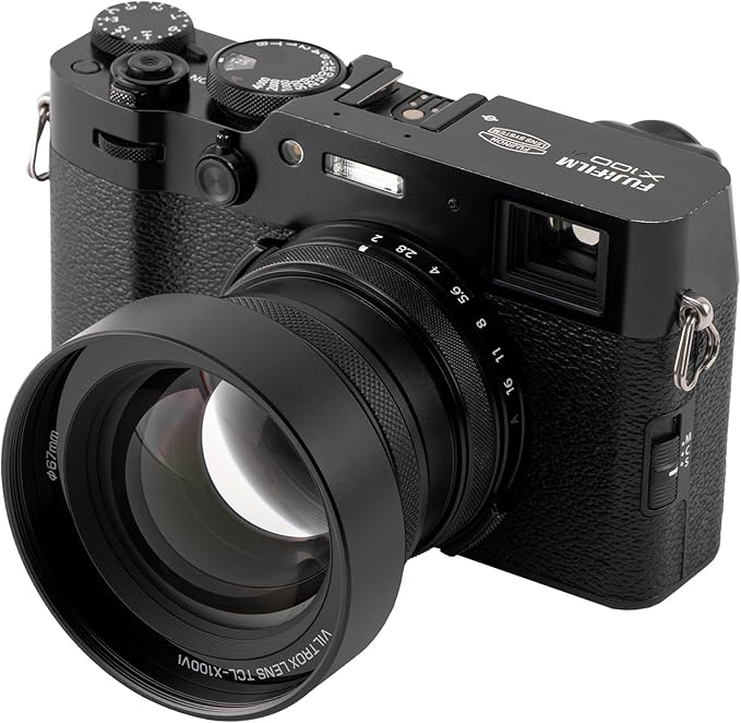 VILTROX 1.4× テレコンバージョンレンズ FUJIFILM X100用 望遠コンバージョンレンズ 49mm専用設計 富士フイルム X100VI/X100V/X100F 対応  TCL-X100VI