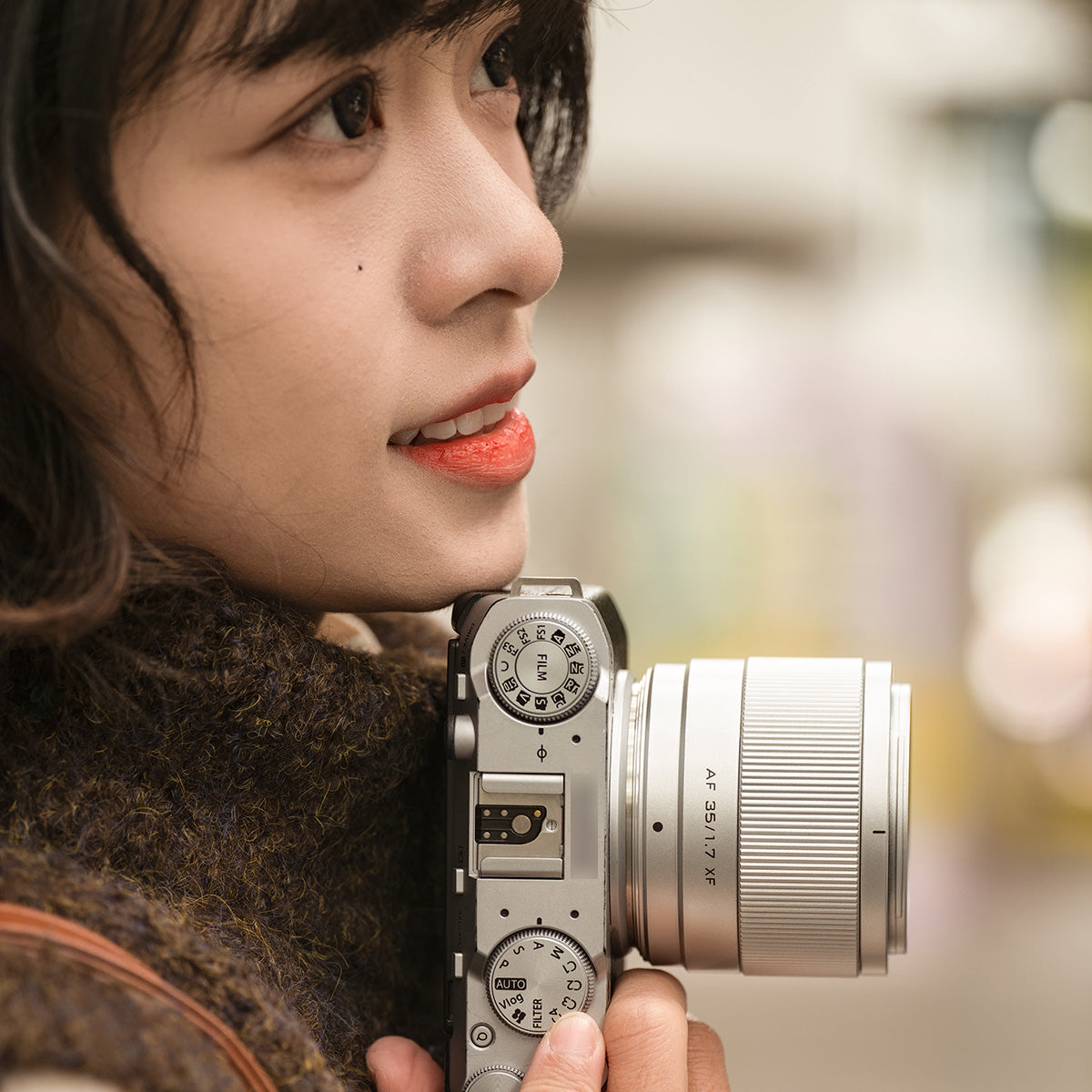 Viltrox AF 35mm F1.7 AIR APS-C X 富士フイルムXマウントシルバー